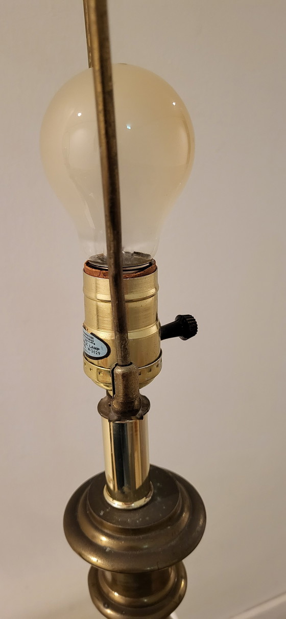 Image 1 of Twee Stiffel Style Lampen Hollywood Regency