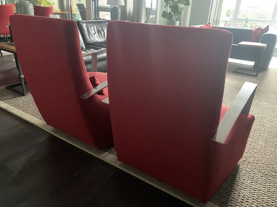 Image 1 of 2x Ligne Roset Neo schommelstoel