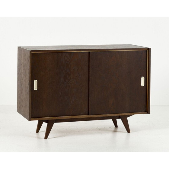 Image 1 of Vintage eiken dressoir U-452 van Jiří Jiroutek voor Interier Praha, Tsjecho-Slowakije 1960