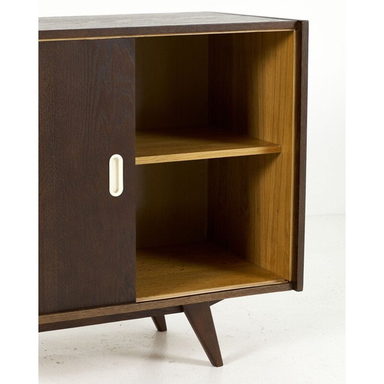 Image 1 of Vintage eiken dressoir U-452 van Jiří Jiroutek voor Interier Praha, Tsjecho-Slowakije 1960