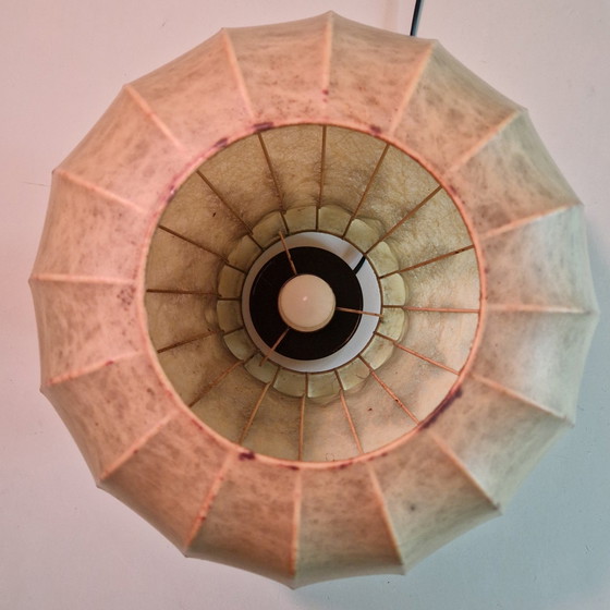 Image 1 of Mid Century Cocoon Lamp Friedel Wauer Goldkant, Duitsland 1960S