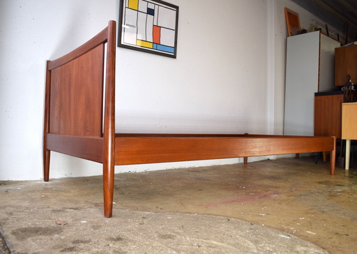 Vintage Deens Teakhouten Bedframe Dagbed Door Soborg Mobler