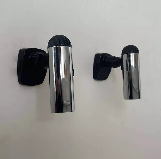 Image 1 of 2X Vintage verstelbare wandlamp