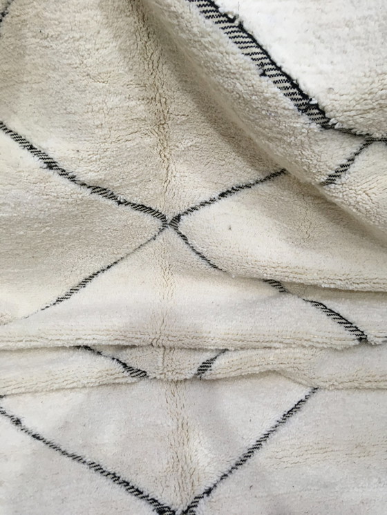 Image 1 of Beni Ouarain Marokkaans Berber Vloerkleed 3m05 x 2m16