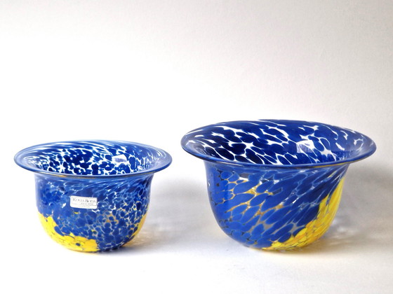 Image 1 of Kosta Boda - Bowl By Ulrica Hydman-Vallien - Grote Maat