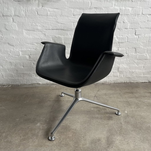 Walter Knoll - Kuipstoel Fk - Zwart - Topconditie