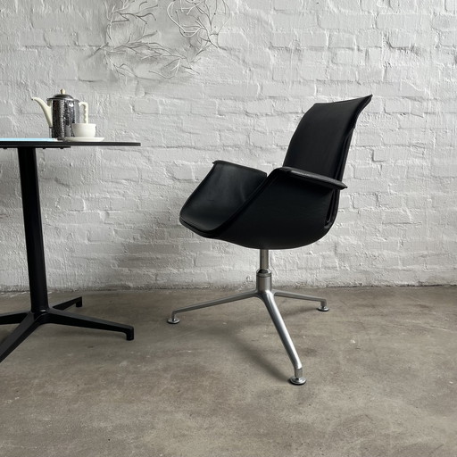 Walter Knoll - Kuipstoel Fk - Zwart - Topconditie