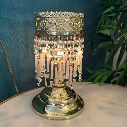 Italiaanse Staafjes Lamp Tafellamp Vintage Schemerlamp