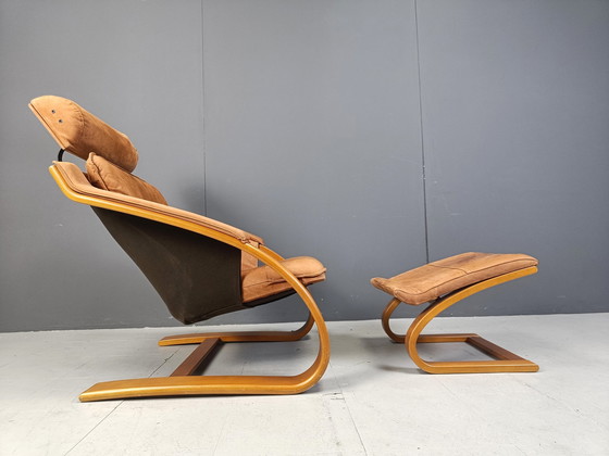 Image 1 of Zweedse Kroken Fauteuil Door Ake Fribyter Voor Nelo Möbel, 1970S