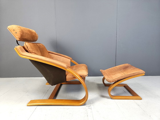 Image 1 of Zweedse Kroken Fauteuil Door Ake Fribyter Voor Nelo Möbel, 1970S