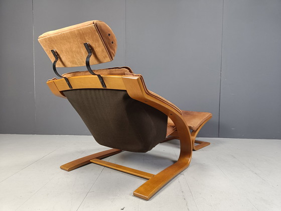 Image 1 of Zweedse Kroken Fauteuil Door Ake Fribyter Voor Nelo Möbel, 1970S