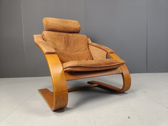 Image 1 of Zweedse Kroken Fauteuil Door Ake Fribyter Voor Nelo Möbel, 1970S