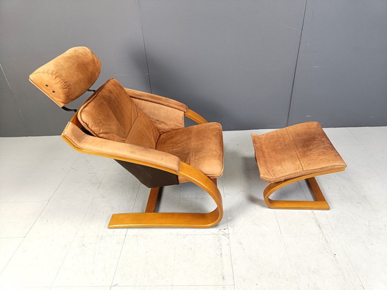 Image 1 of Zweedse Kroken Fauteuil Door Ake Fribyter Voor Nelo Möbel, 1970S