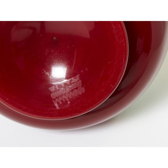 Image 1 of Vintage Murano glazen fles van Gio Ponti voor Venini Morandiana, 1960