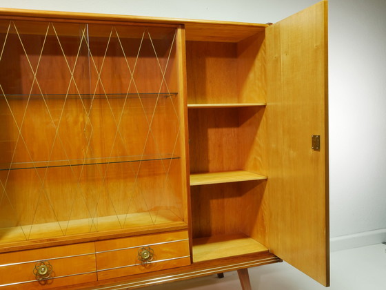 Image 1 of Vintage highboard / woonkamer kast, jaren 60, Duitsland