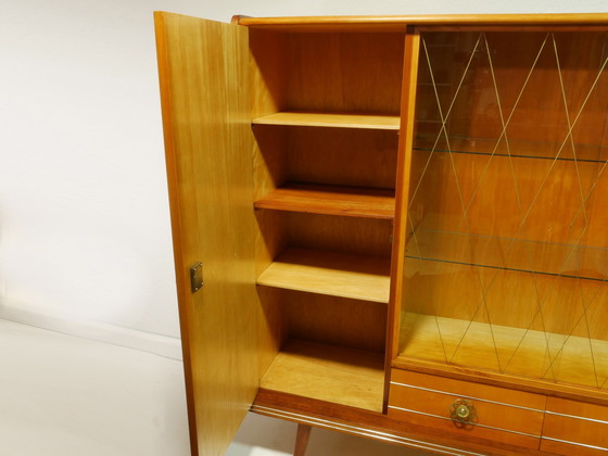Image 1 of Vintage highboard / woonkamer kast, jaren 60, Duitsland