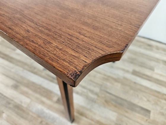Image 1 of Scandinavische uitschuifbare teakhouten tafel 70S