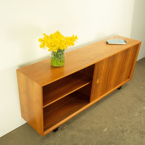 Image 1 of Lowboard van Lothar Wegner, walnoot, 1960