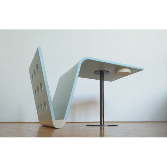 Image 1 of Vintage Corian bijzettafel, Italië 1990