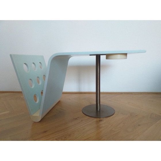 Image 1 of Vintage Corian bijzettafel, Italië 1990