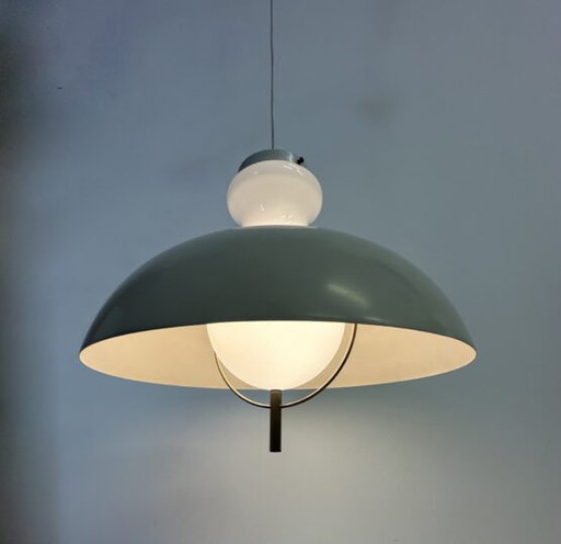 Mid Century hanglamp uit het ruimtetijdperk , jaren 1970