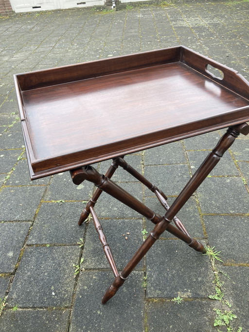 Butler tafel Mahonie