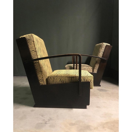 Image 1 of Vintage modernistische fauteuils, jaren 1930