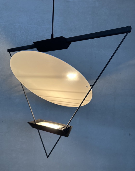 Image 1 of Artemide Triangle lamp by Mario Botta - 1980’s 