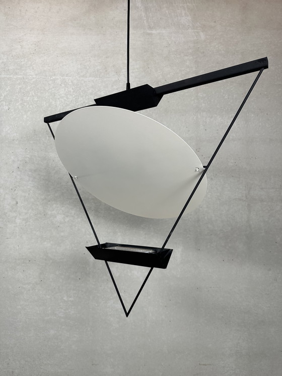 Image 1 of Artemide Triangle lamp by Mario Botta - 1980’s 