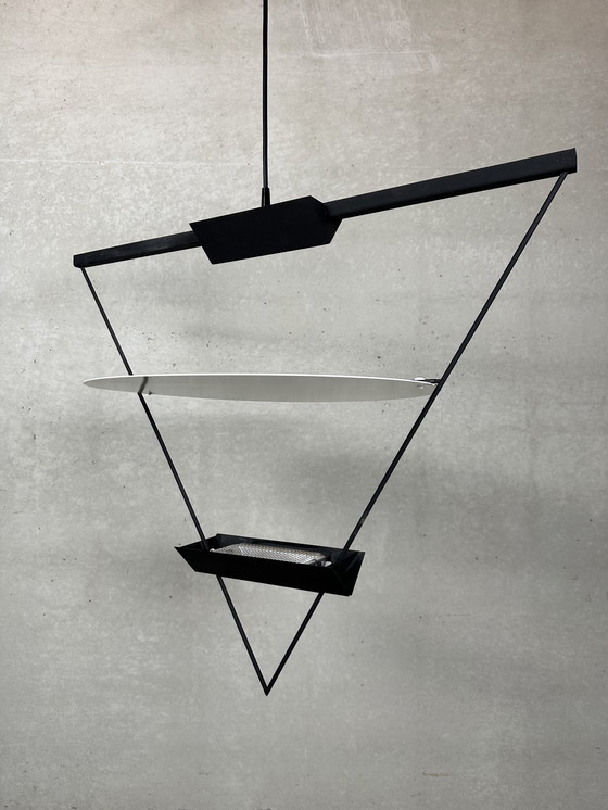 Image 1 of Artemide Triangle lamp by Mario Botta - 1980’s 