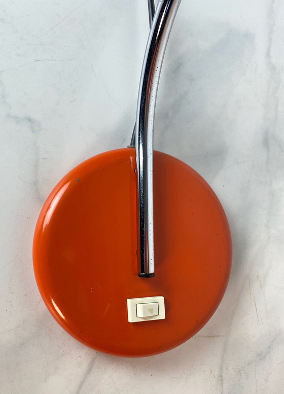 Image 1 of Herda retro oranje bureaulamp