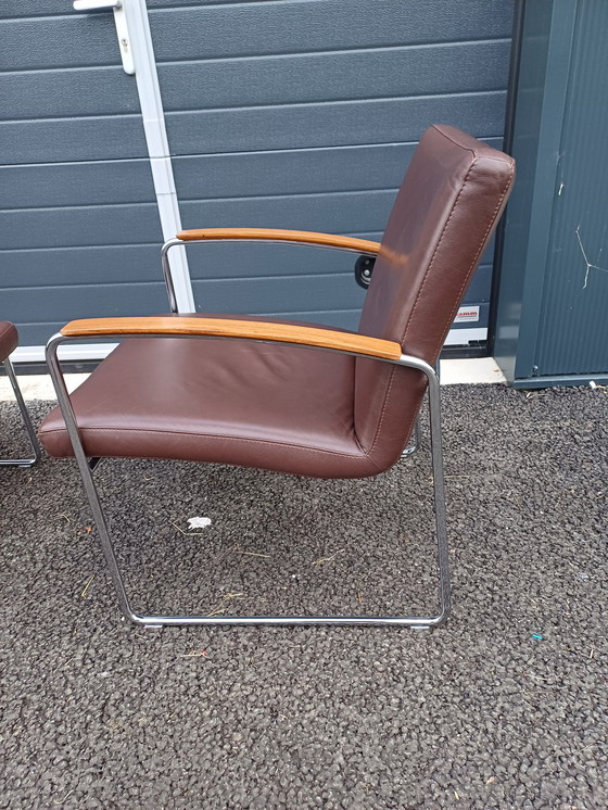 Image 1 of 2x Talassa Leolux Fauteuils