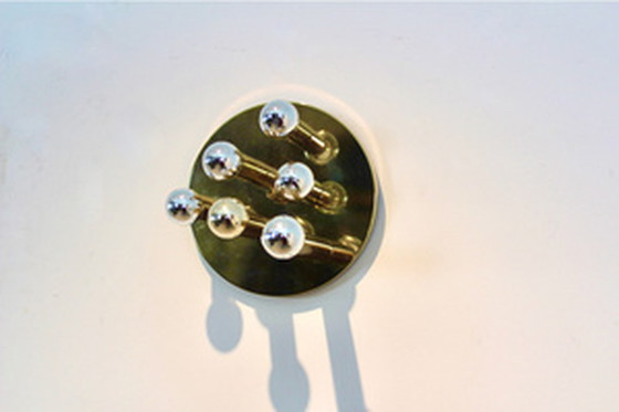 Image 1 of Messing inbouw- of wandlamp