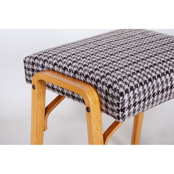 Image 1 of Paar vintage beukenhouten krukjes van Ludvik Volak, Tsjechië 1950