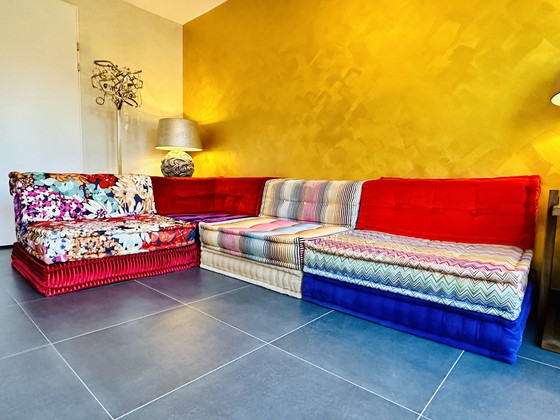 Image 1 of Roche Bobois Paris Mah Jong Missoni Home Stoffen Sofa