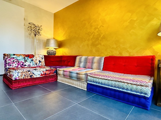 Image 1 of Roche Bobois Paris Mah Jong Missoni Home Stoffen Sofa