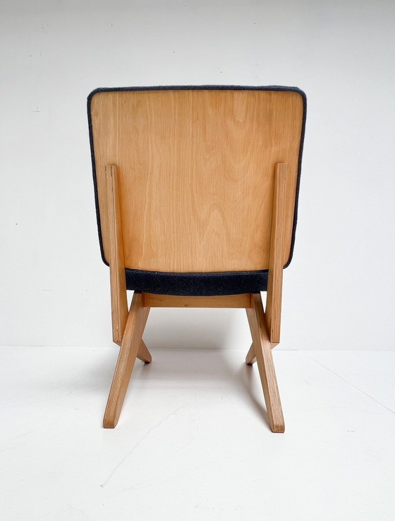 Image 1 of Scissor chair FB18 van Jan van Grunsven voor Pastoe, 1950's