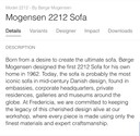 Borge Mogensen model 2212 by Fredericia