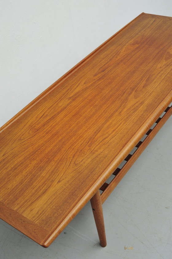 Image 1 of Grete Jalk salontafel Surfboard Teak Glostrup 1950