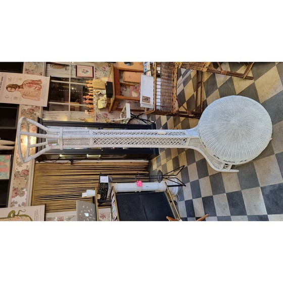 Image 1 of Vintage Italiaanse rotan vloerlamp, jaren 1960