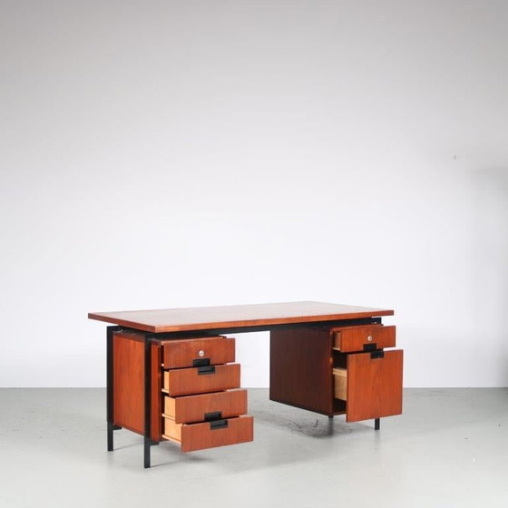 Image 1 of Bureau "Japanse serie" van Cees Braakman voor Pastoe, Nederland 1960