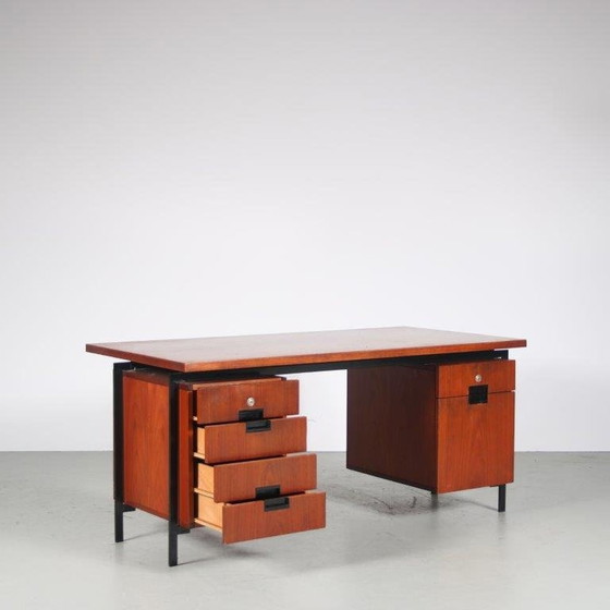 Image 1 of Bureau "Japanse serie" van Cees Braakman voor Pastoe, Nederland 1960