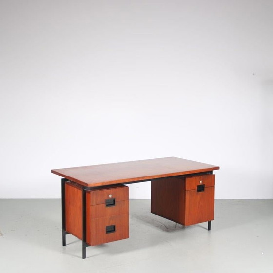 Image 1 of Bureau "Japanse serie" van Cees Braakman voor Pastoe, Nederland 1960