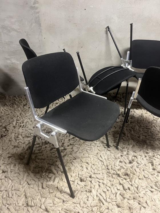 Image 1 of 5X Castelli Axis 106 Giancarlo Piretti Eetkamerstoelen