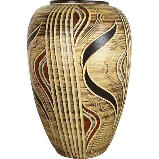 Image 1 of Vintage keramieken vaas van Sawa Ceramics, Duitsland 1960