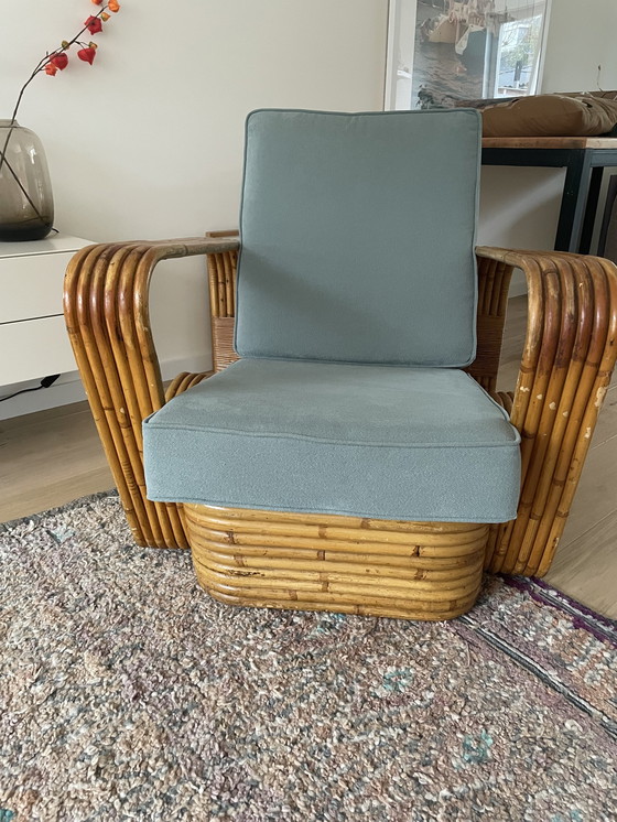 Image 1 of Vintage Rotan Fauteuil