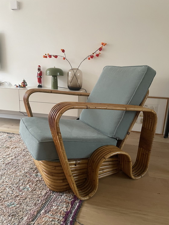 Image 1 of Vintage Rotan Fauteuil