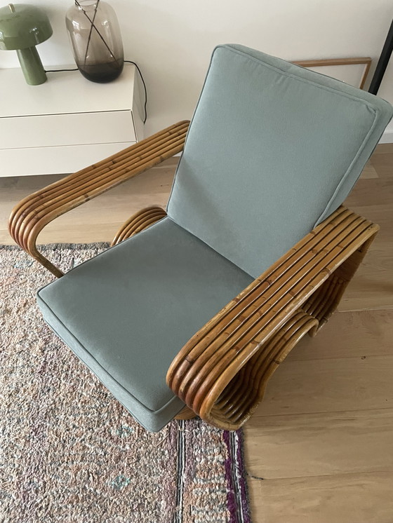 Image 1 of Vintage Rotan Fauteuil