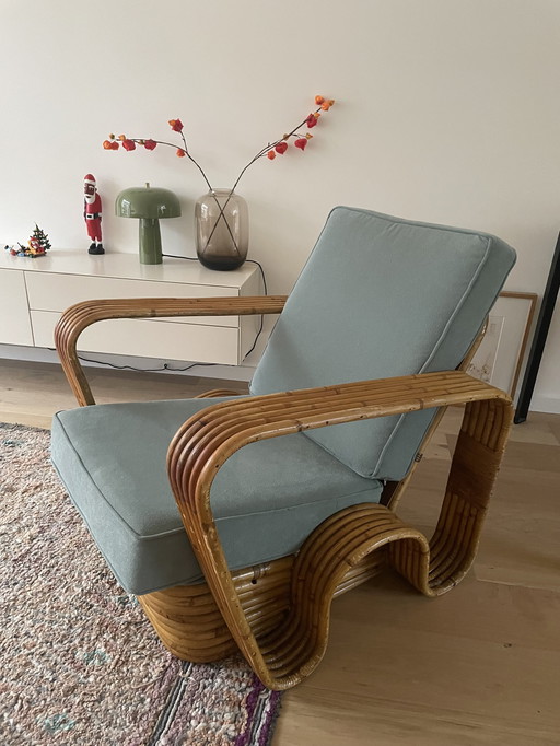 Vintage Rotan Fauteuil