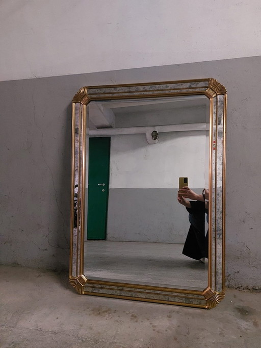 hollywood regency Deknudt mirror 